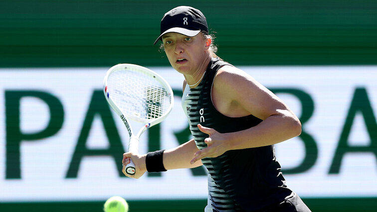 Iga Swiatek steht im Achtelfinale von Indian Wells.