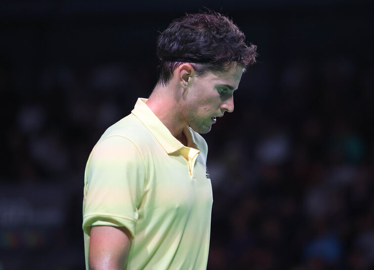 Dominic Thiem verlor gegen Marin Cilic Dominic Thiem verlor gegen Marin Cilic