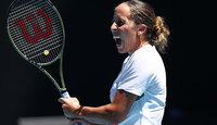Madison Keys steht bei den Australian Open 2022 im Viertelfinale
