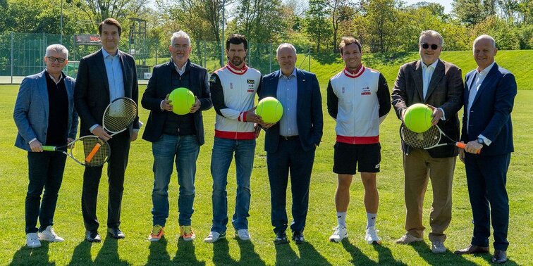 Jürgen Melzer und Co. freuen sich auf das Heimspiel in Wien