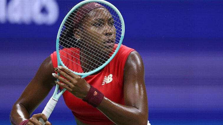 Coco Gauff hat zum Auftakt in Flushing Meadows ihr großes Kämpferherz gezeigt Coco Gauff hat zum Auftakt in Flushing Meadows ihr großes Kämpferherz gezeigt