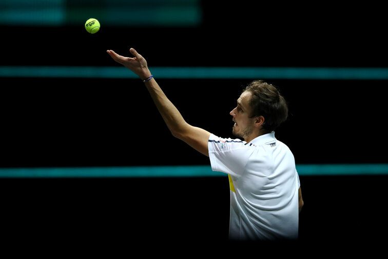 Daniil Medvedev celebrated a sovereign first win in Marseille