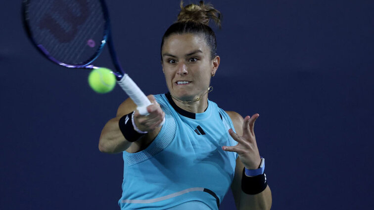 Für Maria Sakkari läuft es weiterhin nicht rund Für Maria Sakkari läuft es weiterhin nicht rund