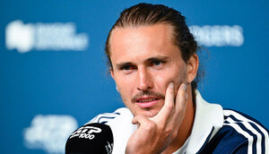 Alexander Zverev bei seinem Pressetermin in Montreal 2026