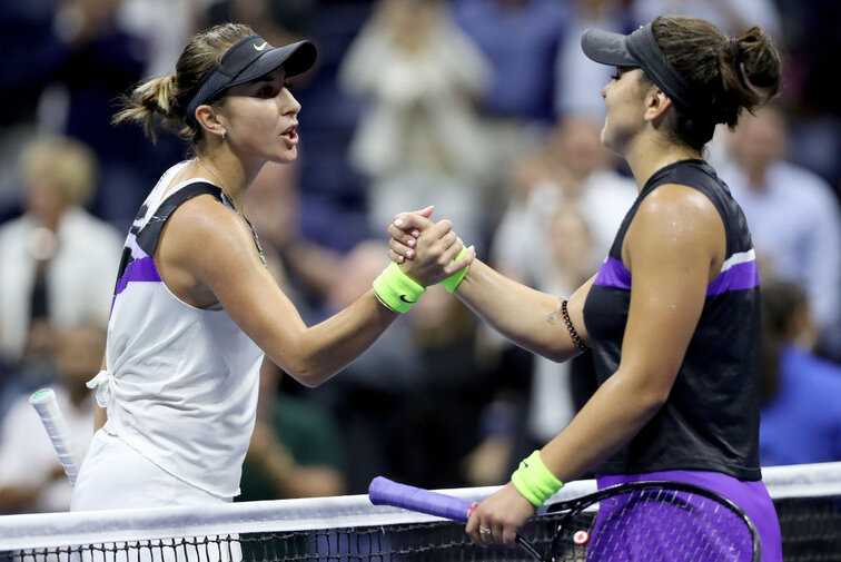 Belinda Bencic und Bianca Andreescu