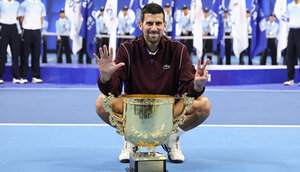 Novak Djokovic holte in Peking den Titel