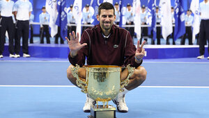 Novak Djokovic holte in Peking den Titel