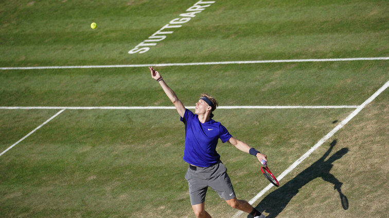 Auch Denis Shapovalov wird in Stuttgart wieder aufschlagen Denis Shapovalov will also serve again in Stuttgart