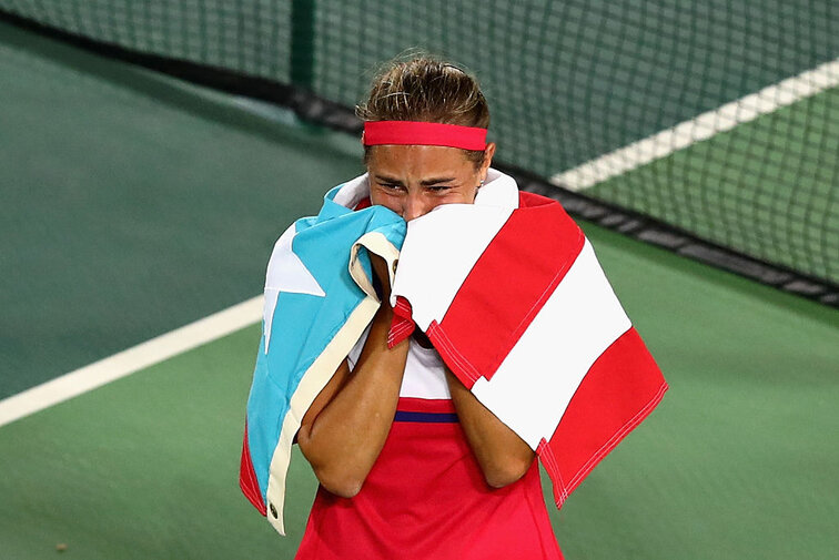 Monica Puig beendete ihre Karriere Monica Puig ended her career