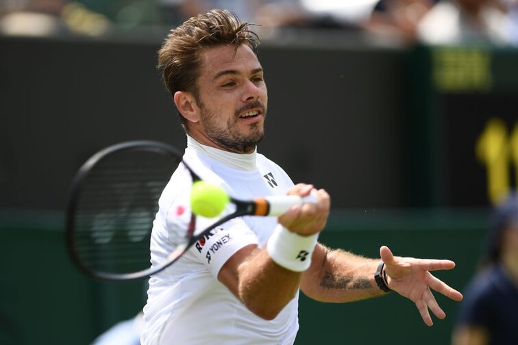 Stan Wawrinka in Wimbledon