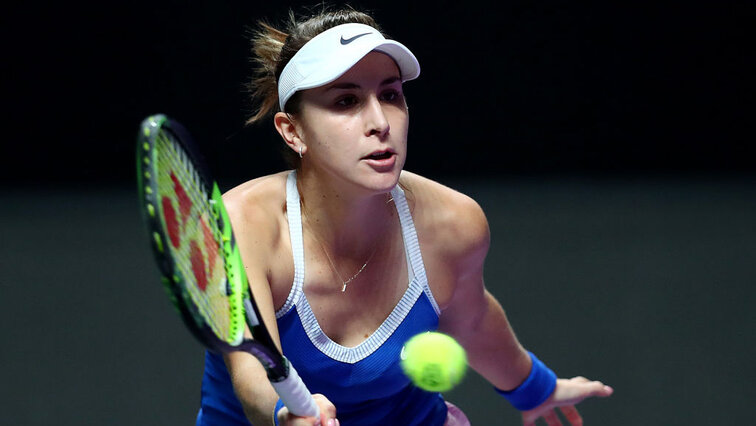 Belinda Bencic hat es in Shenzhen ins Halbfinale geschafft