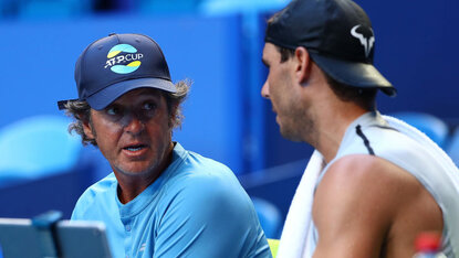 Francisco Roig, hier an der Seite von Rafael Nadal, wird ab Saisonanfang Matteo Berrettini betreuen Francisco Roig, hier an der Seite von Rafael Nadal, wird ab Saisonanfang Matteo Berrettini betreuen