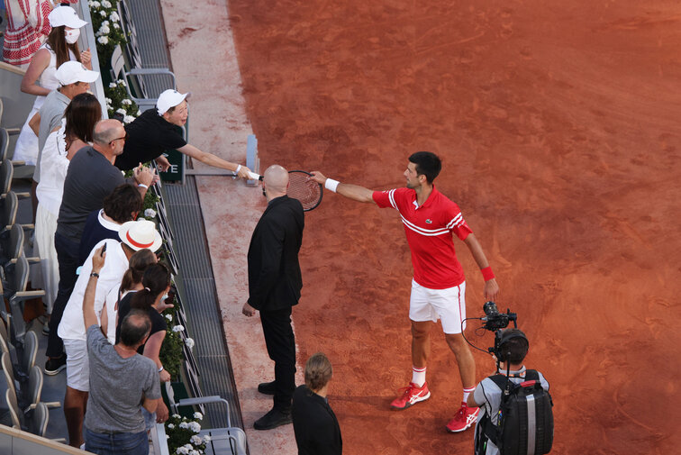 Novak Djokovic hatte im French-Open-Finale einen ganz speziellen Coach