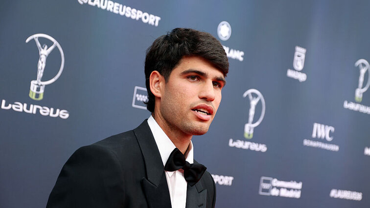 Carlos Alcaraz durfte verbrachte bei den Laureus Awards einen guten Abend.