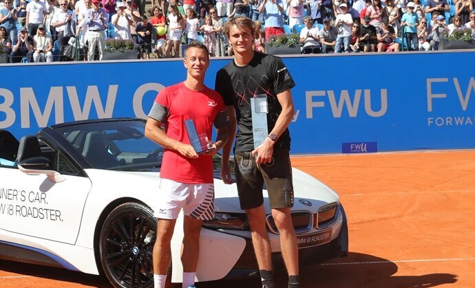 Maybe the final pairing in Munich in 2019: Philipp Kohlschreiber and Alexander Zverev