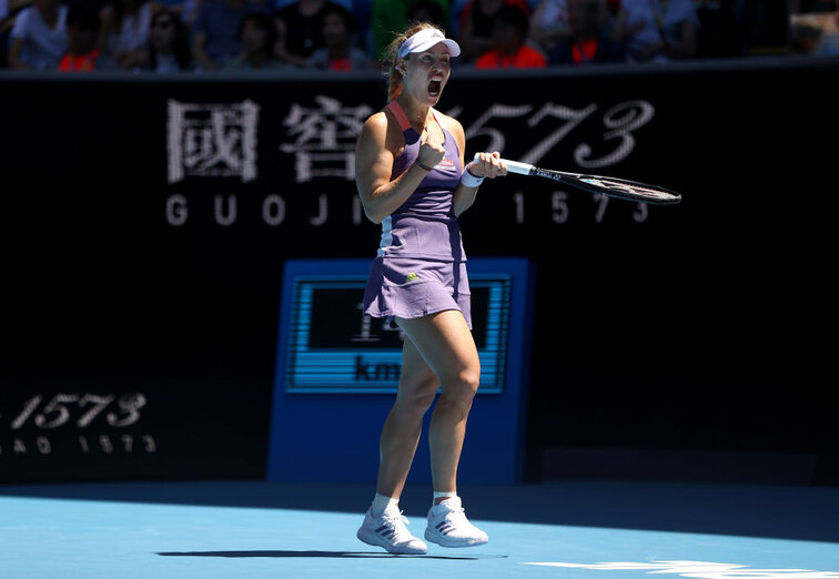 Angelique Kerber at the Australian Open