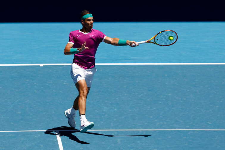 Rafael Nadal is still without losing a set in Melbourne