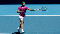 Rafael Nadal ist in Melbourne noch ohne Satzverlust