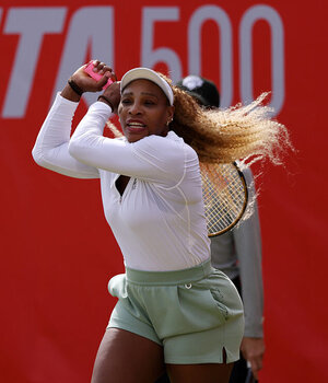 Serena Williams im Doppel