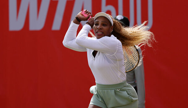 Serena Williams im Doppel