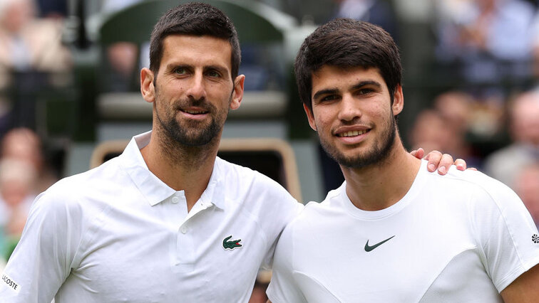 Novak Djokovic und Carlos Alcaraz treffen zum vierten Mal aufeinander Novak Djokovic und Carlos Alcaraz treffen zum vierten Mal aufeinander
