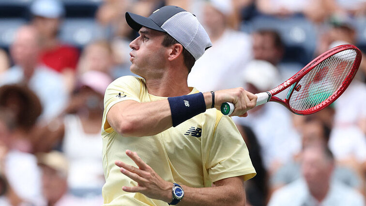 Markenzeichen Vorhand: Tommy paul am Sonntag bei den US Open 2026