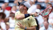 Markenzeichen Vorhand: Tommy paul am Sonntag bei den US Open 2026