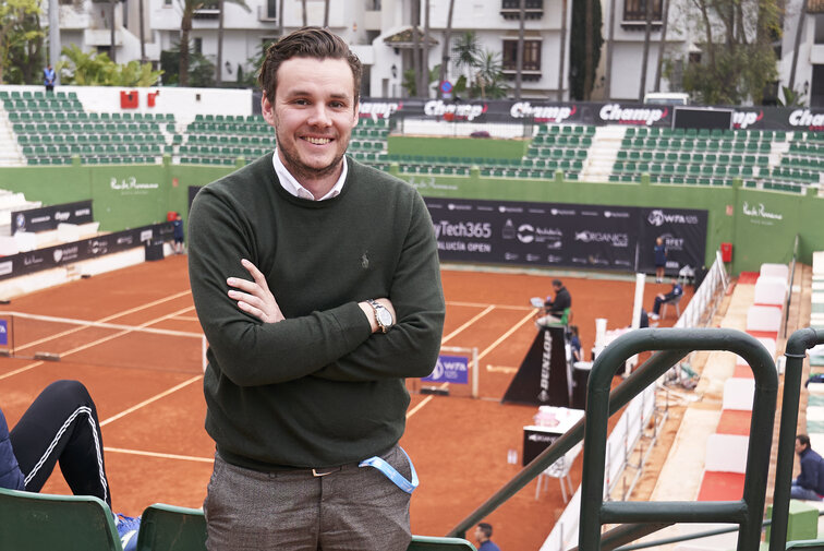 Florian Leitgeb is the tournament director in Marbella this year