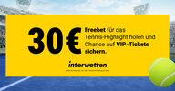 Jetzt bei interwetten 30 EUR Freebet mitnehmen
