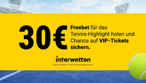 Jetzt bei interwetten 30 EUR Freebet mitnehmen