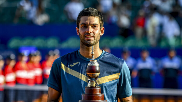 Facundo Diaz Acosta ist der vierte Premierensieger auf der ATP Tour in diesem Jahr. Facundo Diaz Acosta ist der vierte Premierensieger auf der ATP Tour in diesem Jahr.