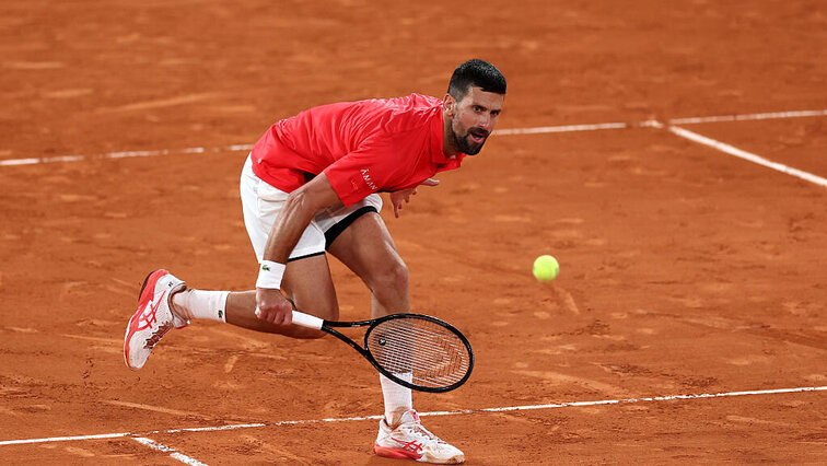Novak Djokovic auf Sand. Wie häufig bekommen die Fans dieses Spektakel in diesem Jahr zu sehen?