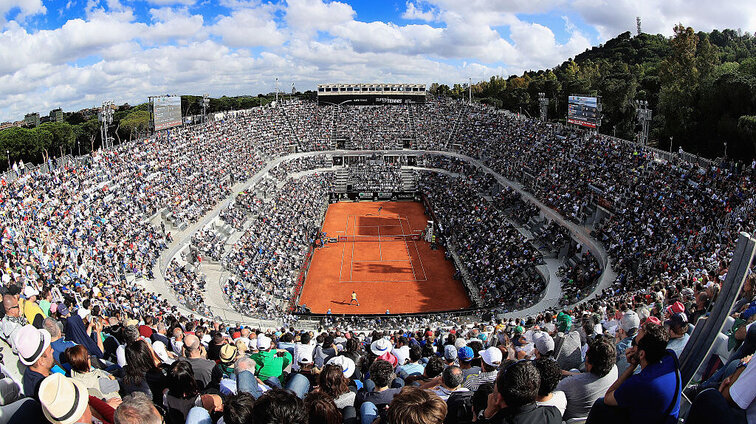 The spectators should be eagerly awaiting the men's semi-finals in Rome.