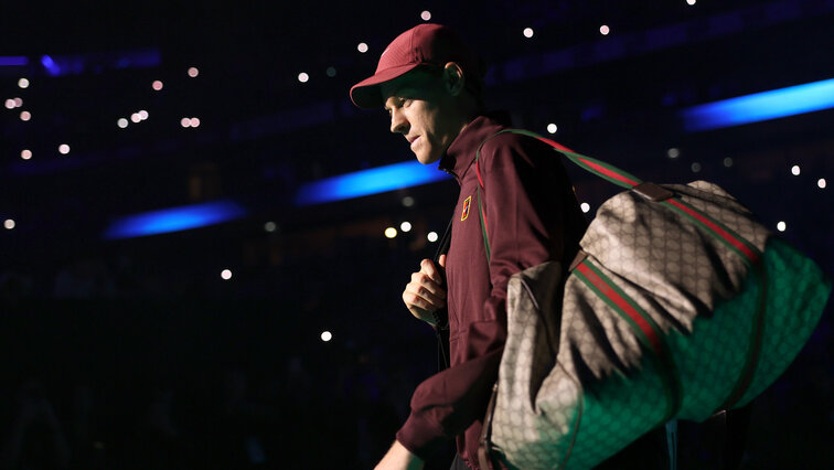Jannik Sinner beim ATP Masters in Paris