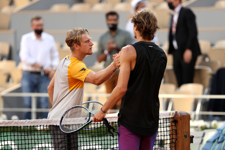 Alexander Zverev bekommt es mit Alejandro Davidovich Fokina zu tun Alexander Zverev bekommt es mit Alejandro Davidovich Fokina zu tun