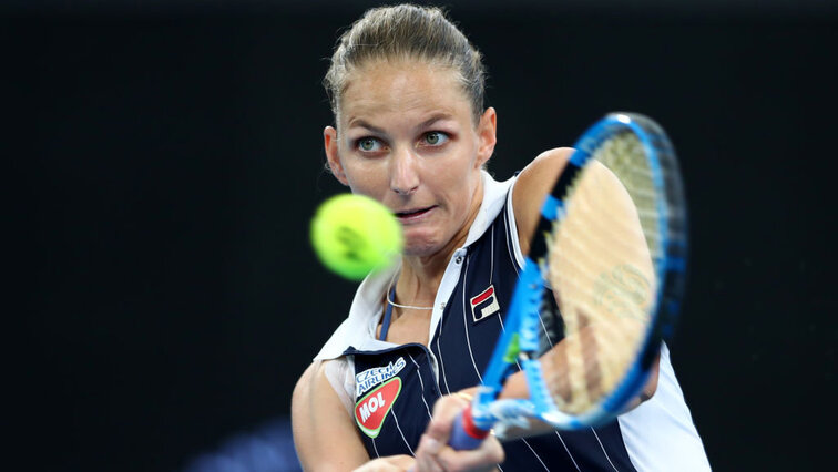 Karolina Pliskova has been successful in Brisbane for the third time