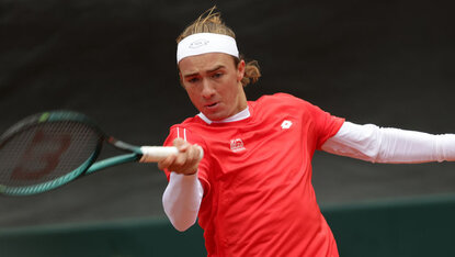 Lukas Neumayer steht auf Menorca im Viertelfinale
