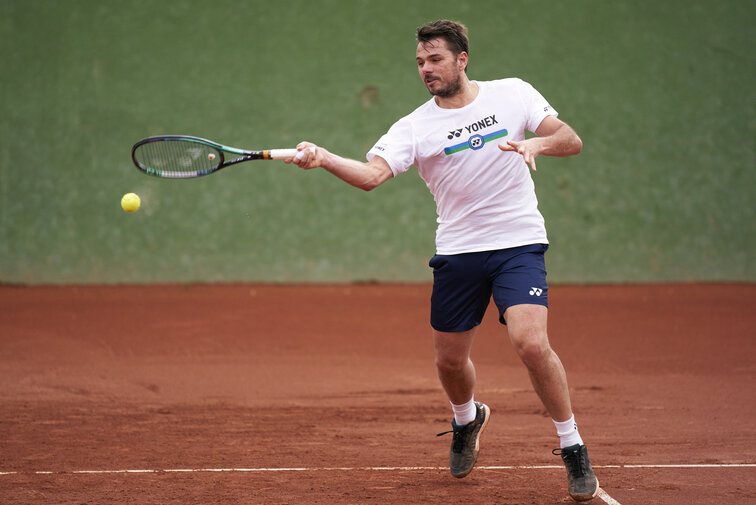 Stan Wawrinka traf in seinem Comeback-Match auf Elias Ymer