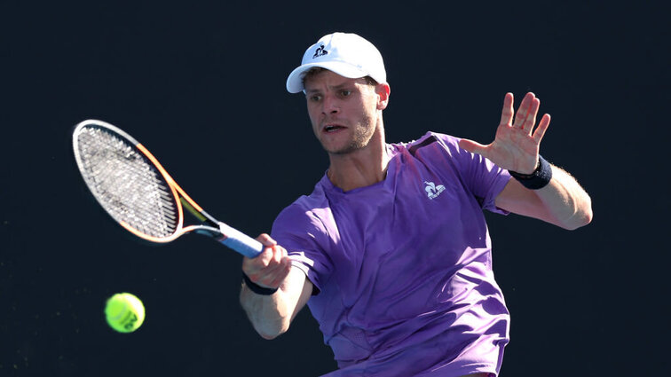 Yannick Hanfmann steht mit Partner Dominik Koepfer überraschend im Doppel-Viertelfinale.