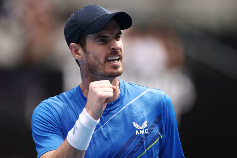 Andy Murray zog in Runde zwei ein