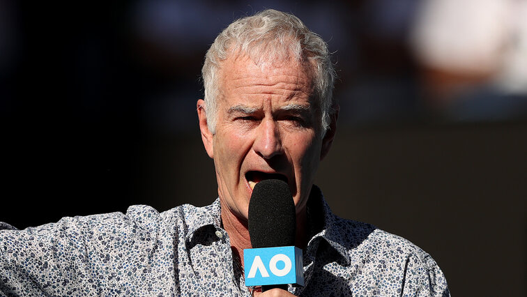 John McEnroe hat viel zu sagen