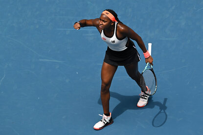 Coco Gauff ist erfolgreich in die Australian Open 2023 gestartet Coco Gauff ist erfolgreich in die Australian Open 2023 gestartet