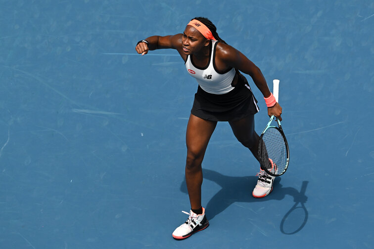 Coco Gauff ist erfolgreich in die Australian Open 2023 gestartet 