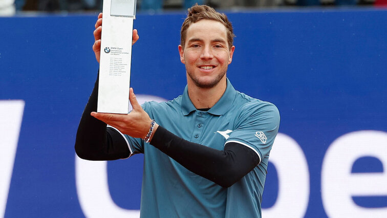 Jan-Lennard Struff vor knapp einem Jahr in München Jan-Lennard Struff vor knapp einem Jahr in München