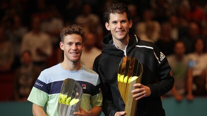 Flashback nach Wien 2019: Diego Schwartzman und Dominic Thiem Flashback nach Wien 2019: Diego Schwartzman und Dominic Thiem