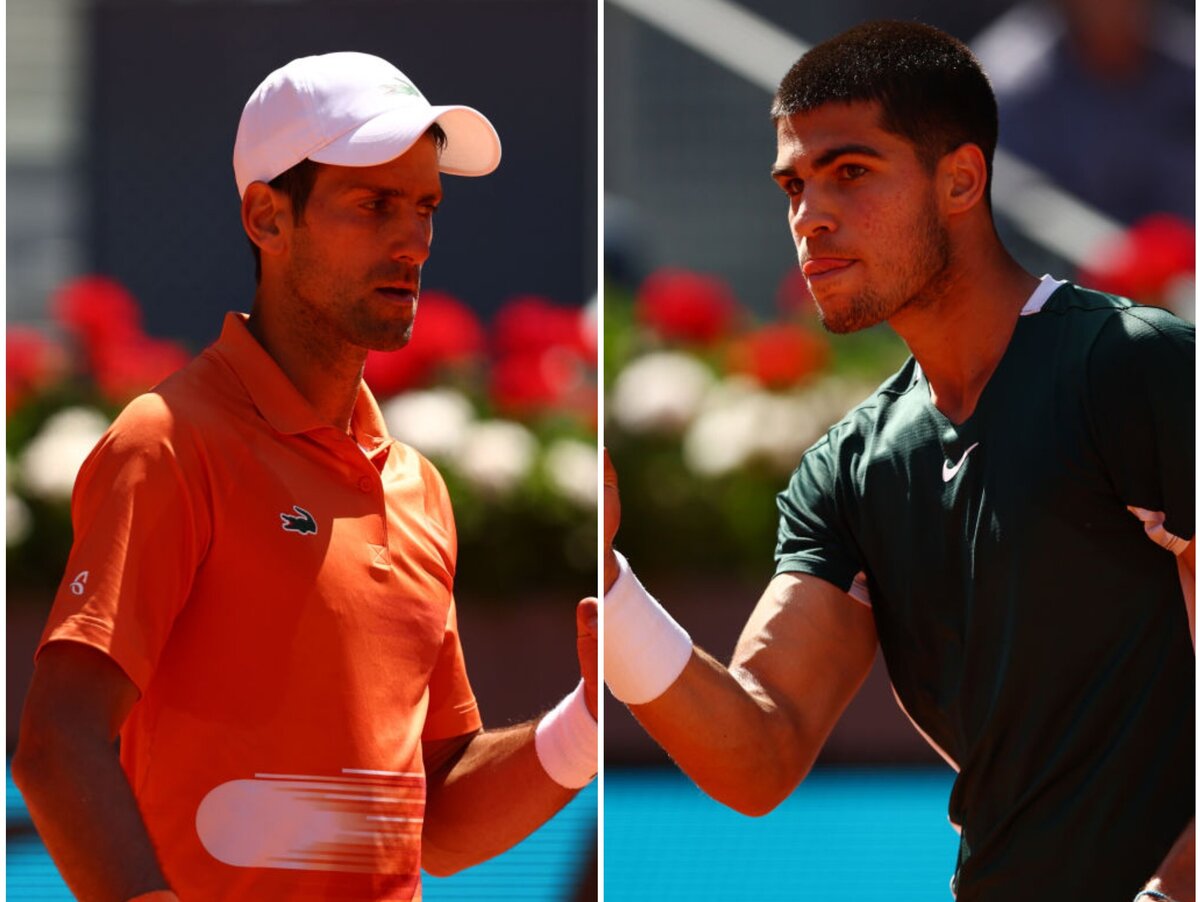 ATP Masters Madrid live Novak Djokovic vs
