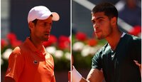 Novak Djokovic trifft zum ersten Mal auf Carlos Alcaraz