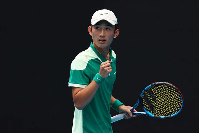 Jungcheng Shang musste knapp vier Stunden kämpfen, um in die zweite Runde der Mutua Madrid Open zu erreichen