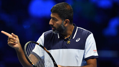 Rohan Bopanna siegt auch noch mit 43 Jahren Rohan Bopanna siegt auch noch mit 43 Jahren