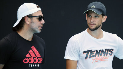 In diesem Team stimmt im Moment alles: Nicolas Massu und Dominic Thiem In diesem Team stimmt im Moment alles: Nicolas Massu und Dominic Thiem